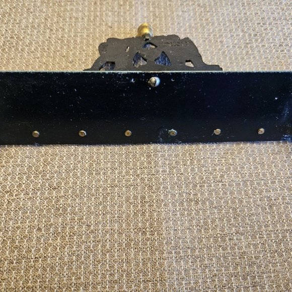 DAYAGI BRASS ENAMEL VINTAGE MENORAH FROM ISRAEL #1372 - Picture 6 of 6